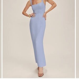 Reformation Light Blue Chime Dress